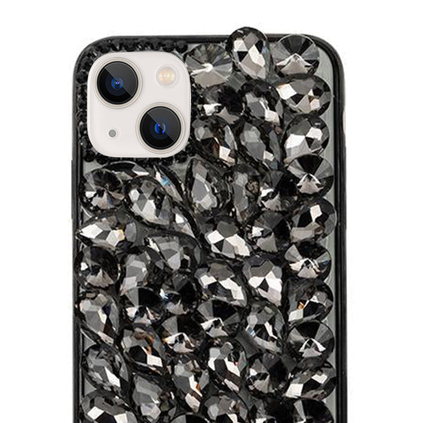 Handmade Bling Black Case IPhone 13 Mini