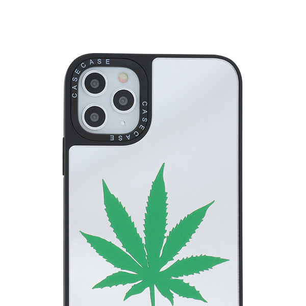 Weed Leaf Mirror Case Iphone 12 Pro Max