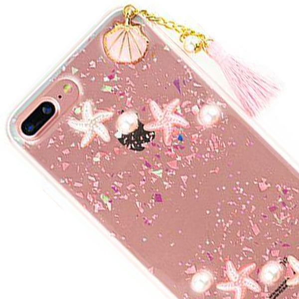 Seashells Clear Case Iphone 7/8 Plus