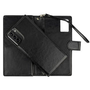 Detachable Black Wallet Samsung S22 Plus