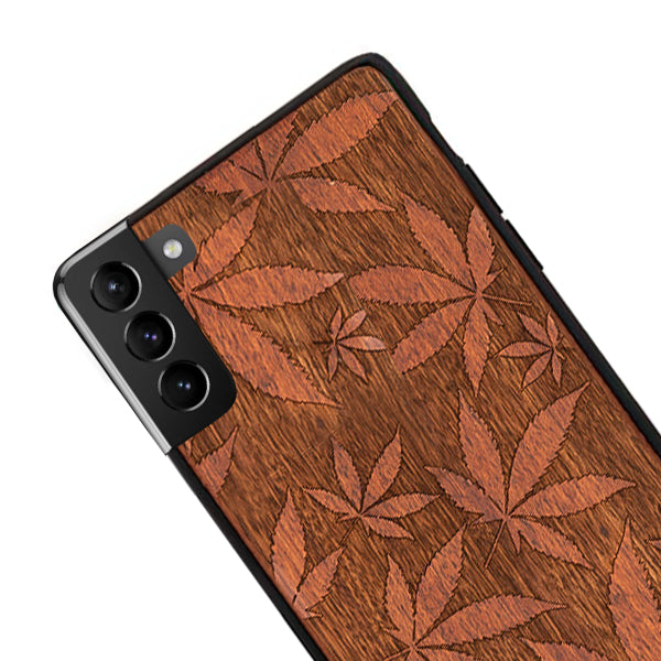 Wood Weed Case Samsung S21 Plus