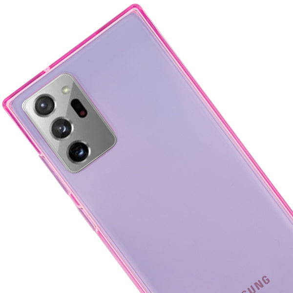 Square Box Pink Skin Samsung Note 20 Ultra