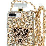 Handmade Cheetah Gold Bling Bottle Iphone 7/8 Plus