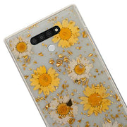 Real Flowers Yellow Flake LG Stylo 6
