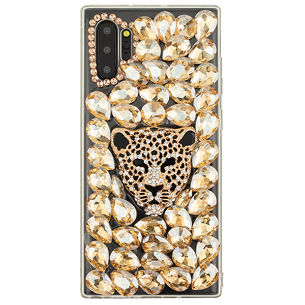 Handmade Gold Cheetah Case Samsung Note 10 Plus