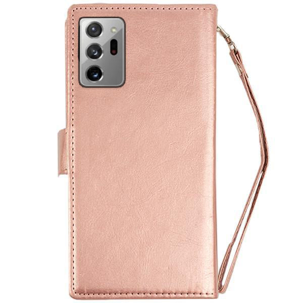Detachable Wallet Rose Gold Note 20 Ultra