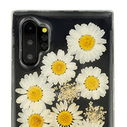 Real Flowers White Samsung Note 10 Plus