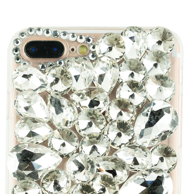 Handmade Bling Silver Iphone 7/8 Plus - Bling Cases.com