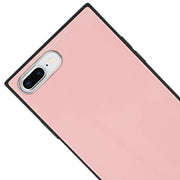 Square Hard Box Light Pink Case Iphone 7/8 Plus