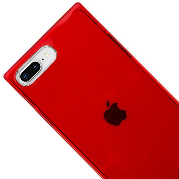 Square Box Red Skin Iphone 7/8 Plus
