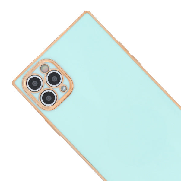 Free Air Box Square Skin Mint Case Iphone 12/12 Pro