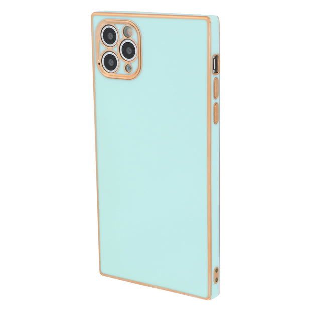 Free Air Box Square Skin Mint Case Iphone 13 Pro Max
