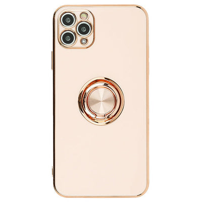 Free Air Ring Light Pink Chrome Case Iphone 13 Pro