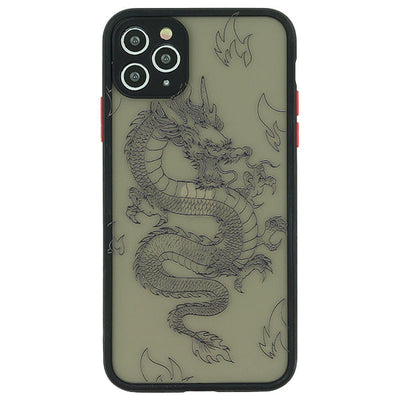 Dragon Clear Black Case Iphone 14 Plus