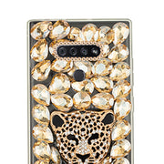 Handmade Cheetah Bling Gold Case Samsung K51