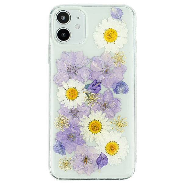 Real Flowers Purple Case Iphone 11