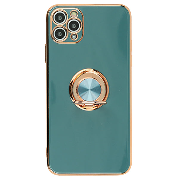Free Air Ring Dark Green Chrome Case Iphone 11 Pro