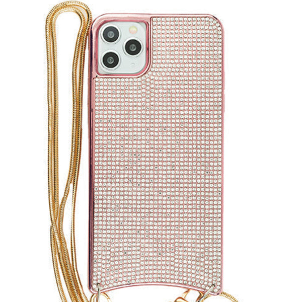Bling Tpu Crossbody Rose Gold Silver Iphone 11 Pro Max