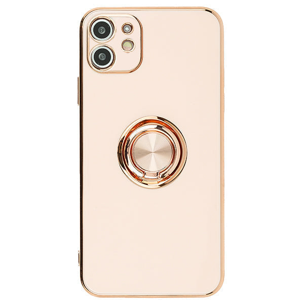 Free Air Ring Light Pink Chrome Case Iphone 11