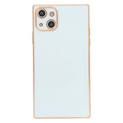 Free Air Box Square Skin White Case Iphone 13