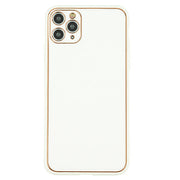 Leather Style White Gold Case Iphone 11 Pro Max