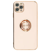 Free Air Ring Light Pink Chrome Case Iphone 12/12 Pro
