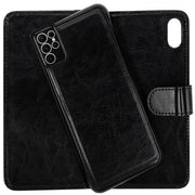 Handmade Detachable Bling Black Wallet Samsung S22 Ultra