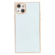 Free Air Box Square Skin White Case Iphone 14