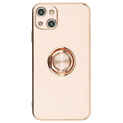 Free Air Ring Light Pink Chrome Case Iphone 14