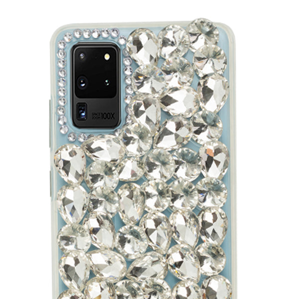 Handmade Bling Silver Case Samsung S20 Ultra
