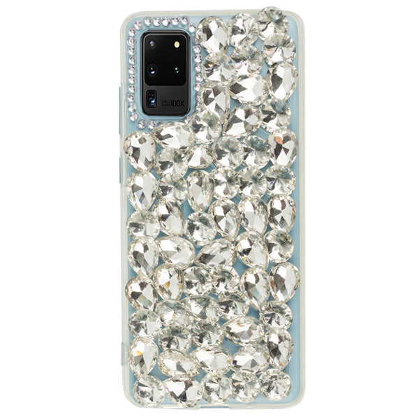 Handmade Bling Silver Case Samsung S20 Ultra