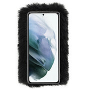 Fur Black Case Samsung S22