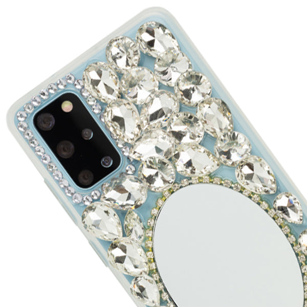 Handmade Mirror Silver Case Samsung S20 Plus