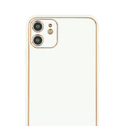 Leather Style White Gold Case Iphone 12 Mini