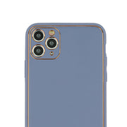 Leather Style Purple Gold Case Iphone 11 Pro Max