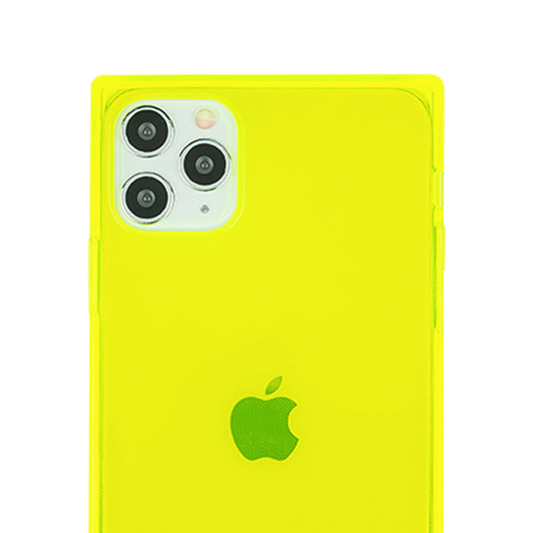 Neon Clear Yellow Skin Iphone 11 Pro Max