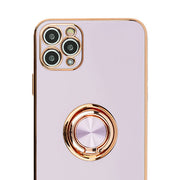 Free Air Ring Purple Chrome Case Iphone 12/12 Pro