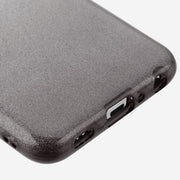 Glitter Black Silver Case LG K40 - Bling Cases.com