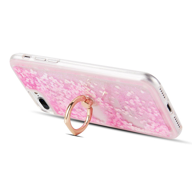 Liquid Ring Pink Case Iphone 6/7/8 Plus