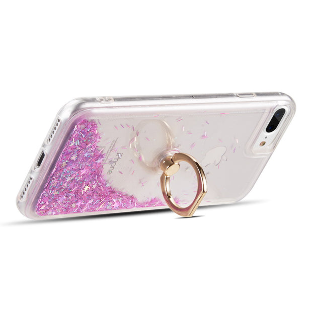 Liquid Ring Purple Case  Iphone 6/7/8 Plus - Bling Cases.com