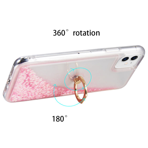 Liquid Ring Pink Case Iphone 11 - Bling Cases.com