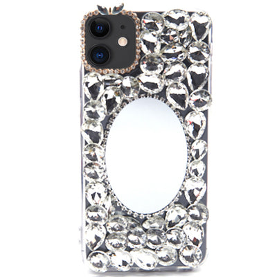 Handmade Bling Mirror Silver Case Iphone 11