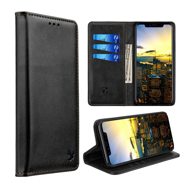 Detachable Wallet Black Iphone XR - Bling Cases.com