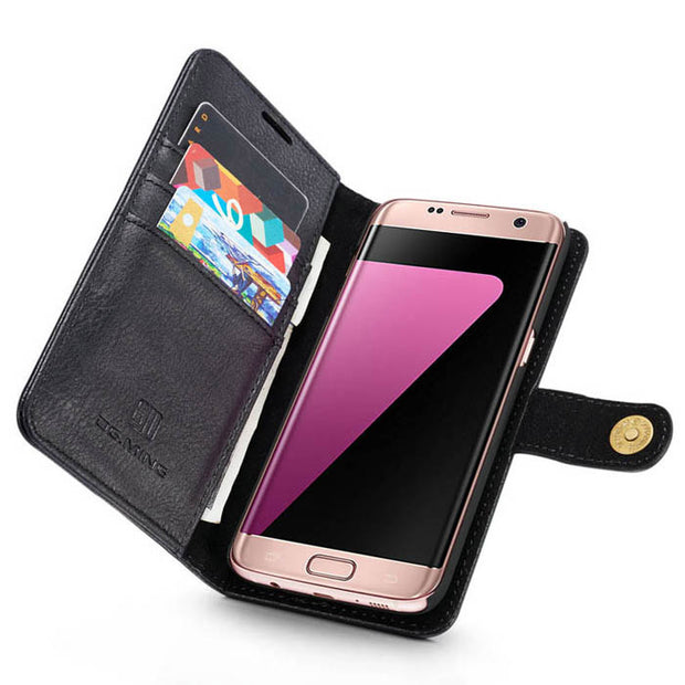 Detachable Ming Black Samsung S7 Edge - Bling Cases.com