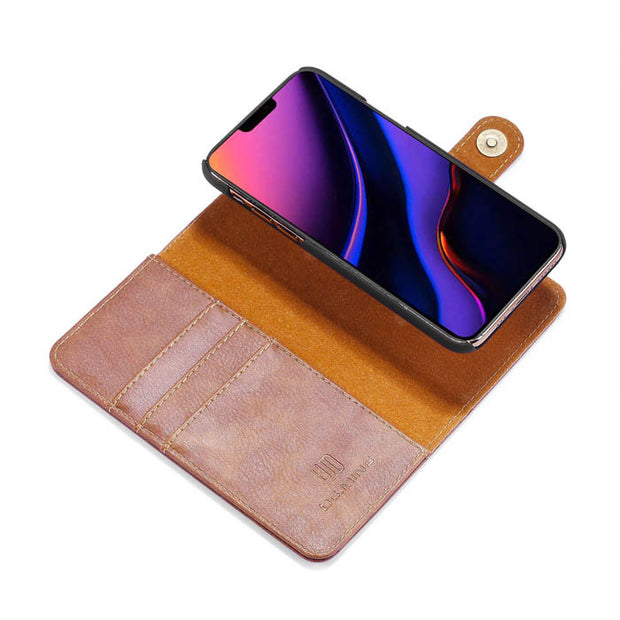 Detachable Ming Brown Wallet Iphone 11 Pro - Bling Cases.com