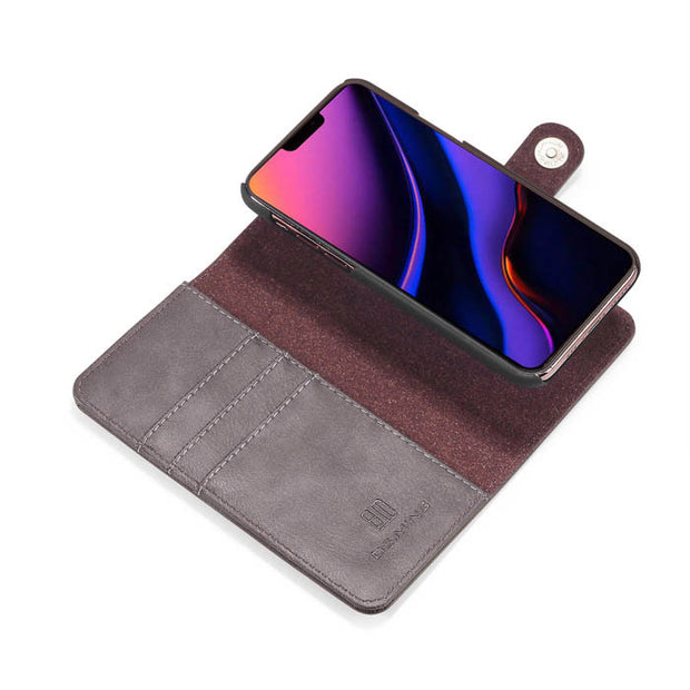 Detachable Ming Grey Wallet Iphone 11 Pro - Bling Cases.com