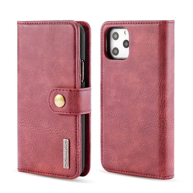 Detachable Ming Burgundy Wallet Iphone 11 Pro Max - Bling Cases.com