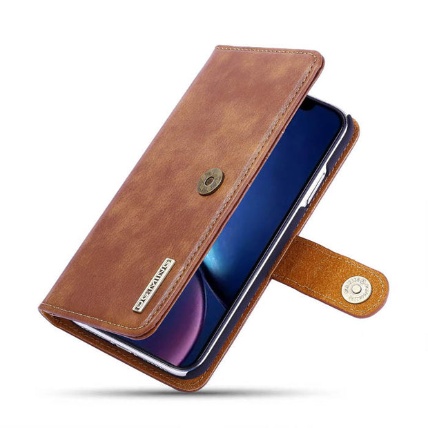 Detachable Ming Brown Wallet Iphone 11 - Bling Cases.com