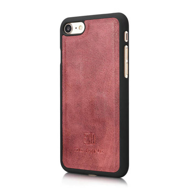 Detachable Wallet Ming Burgundy Iphone 7/8 - Bling Cases.com
