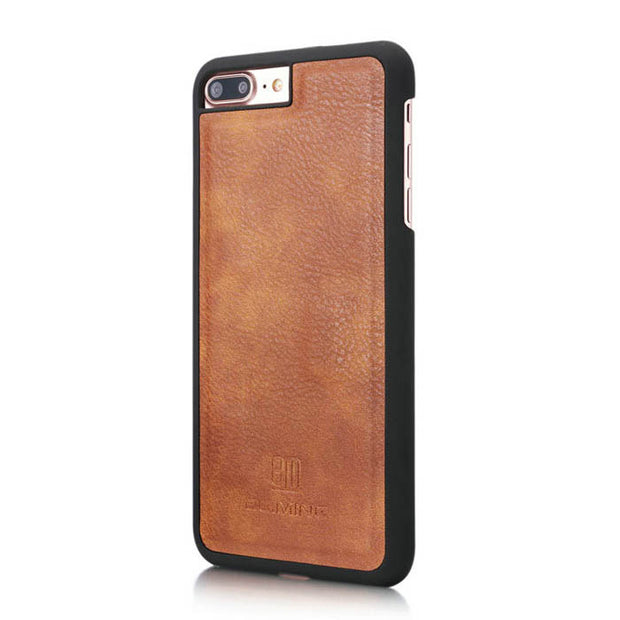Detachable Ming Brown Wallet Iphone 7/8 Plus - Bling Cases.com